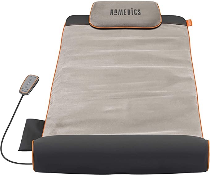 HoMedics Yoga Mat Stretching Fitness Mat Massage Back Stretch Adjustable